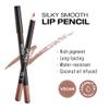 KISS NEW YORK Professional Slim Lip Pencil, Creamy Soft Lip Liner, Smooth Long-Lasting Rich Lip Color, Natural Lip Makeup, Water-Resistant Lip Crayon (Nude) view 4