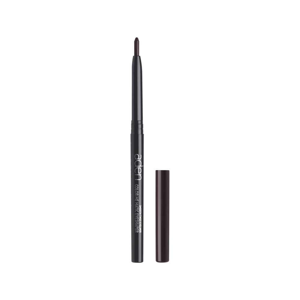 aden Matic Eyeshaper soft texture that lasts for a long time and is easy to use MADE IN SPAIN (02 Brown)
