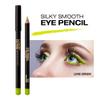 KISS NEW YORK Professional Slim Eye Pencil, Creamy Soft Eye Liner, Smooth Long-Lasting Rich Eyeline Color, Natural Eye Makeup, Water-Resistant (Lime Green) view 3