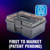 BaBylissPRO BarberSONIC Disinfectant Storage Box for Clipper & Trimmer Blades, Guards and Barber Accessories view 4