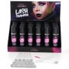 Eyelash Shampoo for Lash Extensions - Pack of 18 Lash Cleanser with Retail Display and 18 Disposable Mascara Brushes in Tubes with Glittery Caps view 1