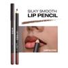 KISS NEW YORK Professional Slim Lip Pencil, Creamy Soft Lip Liner, Smooth Long-Lasting Rich Lip Color, Natural Lip Makeup, Water-Resistant Lip Crayon (Cappuccino) view 3