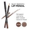 KISS NEW YORK Professional Slim Lip Pencil, Creamy Soft Lip Liner, Smooth Long-Lasting Rich Lip Color, Natural Lip Makeup, Water-Resistant Lip Crayon (Latte) view 4