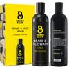 The Beard Club Citrus Beard & Face Wash All-in-One Cleanser, Softens & Nourishes Facial Hair, Hydrates & Cleans Skin, Paraben & Sulfate-Free view 1