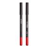 KISS NEW YORK Professional Slim Lip Pencil, Creamy Soft Lip Liner, Smooth Long-Lasting Rich Lip Color, Natural Lip Makeup, Water-Resistant Lip Crayon (Hot Red) view 2