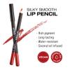 KISS NEW YORK Professional Slim Lip Pencil, Creamy Soft Lip Liner, Smooth Long-Lasting Rich Lip Color, Natural Lip Makeup, Water-Resistant Lip Crayon (Deep Red) view 4