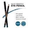KISS NEW YORK Professional Slim Eye Pencil, Creamy Soft Eye Liner, Smooth Long-Lasting Rich Eyeline Color, Natural Eye Makeup, Water-Resistant (Teal Blue) view 4