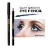 KISS NEW YORK Professional Slim Eye Pencil, Creamy Soft Eye Liner, Smooth Long-Lasting Rich Eyeline Color, Natural Eye Makeup, Water-Resistant (Indigo Blue) view 3