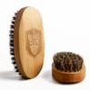 Beard Club Men's Boar Bristle Brush - Birchwood Grooming Tool for Styling, Taming and Healthy Beard Growth view 1