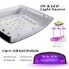 DORAGYM UV LED Nail Lamp, Cordless Gel Polish Dryer for Professional Gel Manicures - Black view 2