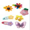 56PCS Toddler Hair Accessories Set: Colorful Rainbow Barrettes, Pins, Candy Fruits, Butterflies for Kids' Stylish Hairstyles view 2