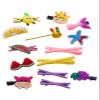 56PCS Toddler Hair Accessories Set: Colorful Rainbow Barrettes, Pins, Candy Fruits, Butterflies for Kids' Stylish Hairstyles view 4