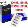 Spark 50PCS #12 Disposable Mixed Assorted Pack RL, RS, RM, M1 Round Liner Shader Magnum (1,3,5,7,9RL) view 2