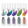 MAKI YIKA 5Pc Glitter Eyeshadow Liquid Multichrome Eyeshadows Long Lasting, Metallic Chameleon Eye Shadow Smudgeproof Holographic Eye Topper Glitters (#1+2+3+5+6) view 1