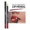 KISS NEW YORK Professional Slim Lip Pencil, Creamy Soft Lip Liner, Smooth Long-Lasting Rich Lip Color, Natural Lip Makeup, Water-Resistant Lip Crayon (Moulin Rouge) view 3