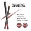 KISS NEW YORK Professional Slim Lip Pencil, Creamy Soft Lip Liner, Smooth Long-Lasting Rich Lip Color, Natural Lip Makeup, Water-Resistant Lip Crayon (Coffee) view 4