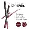 KISS NEW YORK Professional Slim Lip Pencil, Creamy Soft Lip Liner, Smooth Long-Lasting Rich Lip Color, Natural Lip Makeup, Water-Resistant Lip Crayon (Plum) view 4