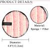 Vtrem 3 Colors Reusable Makeup Remover Pads Soft Facial Cleaning Puffs Towels Face Eye Lip Remover Pads Double-Side Washable Make Up Removing Cloth Microfiber, Pink/Brown/Black view 3