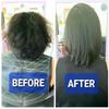 XL AHGLOW Hair Straightening & Rebonding Set with Keratin Relaxer. Complete System that Straightens Wavy, Curly, Frizzy Hair the Smooth, Silky, Shiny Way! 480gm Neutralizer and Straightening Creams view 4