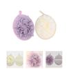 FOMIYES Exfoliating Bath Washcloth 4 Pack Bath Loofahs Shower Sponges for Men Women view 2