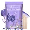 Mallowwax - Lavender - Wax Beads for Hair Removal - Natural & Hypoallergenic Formula - Stripless Refillable 2LB - Ideal for At-Home Use and Sensitive Areas view 1