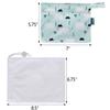 Teamoy 16 Pcs Reusable Makeup Remover Pads with Laundry and Storage Bag, Organic Rounds for Face, Super Soft and Absorption Wash Cloth Pads, Bear view 4
