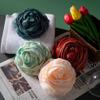 FRCOLOR 4pcs Colorful Shower Scrubber Reusable Bathing Mesh for Exfoliating Cleansing Skin for Relaxation and Circulation for Types view 4