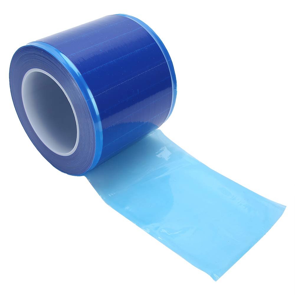 Tattoo protective film, tattoo barrier film roll, disposable protective film waterproof tattoo accessories(Blue)