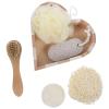 FRCOLOR Bath Box Set Ladies' Unique Bath Women's Sets Foot Stone Foot File Body Cleaning Kit Body Scrubber Loofah Brush view 1