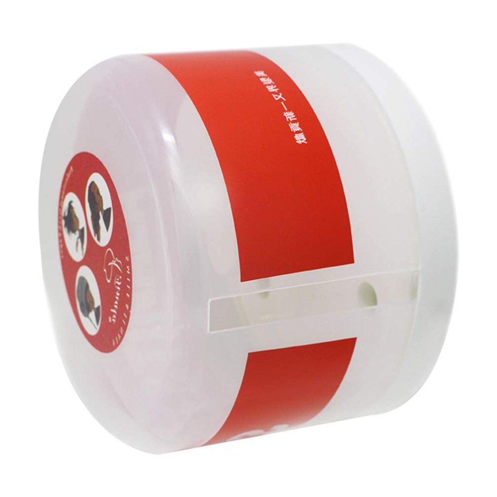 Uonlytech Neck Strips Dispenser, Neck Roll Paper Box Paper Barber Neck Strips Holder Neck Cover Paper Container for Salon Haircut