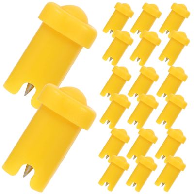 FRCOLOR 100pcs -blocking Needles for Eyelash Bottles Precision Applicator for Lash Extension Supplies Easy to Use Convenient for Grafting