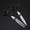 440C Barber Shears Kit Tools, 6 Inch Hair Scissors Hair Cutting Scissors Set, Bangs Scissors Teeth Scissors Thin Scissors, for Barber Or Home Use view 3