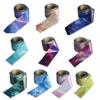 Gradient Galaxy Nail Foil Transfer Sticker Kit, 10 Rolls Starry Sky Nail Foils Sheets Adhesive Nail Art Decals Star Marble Print Transfer Foils Stickers 50m4cm DIY Nail Art Decorations Nail Supplies view 2