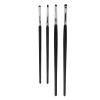4pcs Wool Make Up Brush Set, Premium Eye Makeup Brush for For Eyeshadow, Eyeliner, Concealer, Detail Makeup Brush Kit with Fine Bristles and Comfortable Handle view 1