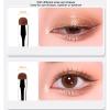 4pcs Wool Make Up Brush Set, Premium Eye Makeup Brush for For Eyeshadow, Eyeliner, Concealer, Detail Makeup Brush Kit with Fine Bristles and Comfortable Handle view 4