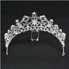 YOUOOK Vintage Rhinestone Crystal Crown - Tiaras and Crown for Women - Princess Rhinestone Crown for Christmas/Wedding/Prom/Pageant/Costume Birthday Party view 4