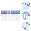 LALAFINA 6 Pcs Hair Dye Oil Applicator Bottle Comb with Graduated Scale view 2