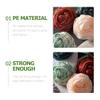 Beavorty 4pcs Colorful Bathing Balls Soft Mesh Shower Loofah Scrubbers for Deep Cleansing and Rich Foaming for Gentle Exfoliation and Relaxation The Bath view 3