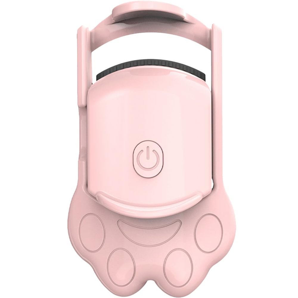 Beaupretty Electric Heated Eyelash Curler Portable Lash Perm Tool with Adorable Claw Pattern for Fast Curling and Safe Lash Styling