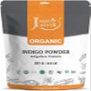 KRISTINA Just Jaivik 100% Natural Indigo Powder for Hair- 227g view 1