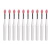 10Pcs Silicone Lip Brush for Lipstick, Dustproof Multipurpose Lip Applicator with Handles and Caps, Silicone Makeup Brush Tool for Lip Gloss Lip Mask Eyeshadow and Lip Cream view 1