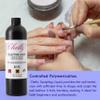 Professional Liquid Monomer by Chelly 16 fl oz, Advanced GlamourShield acrylic formula, no MMA, Non-Yellowing, Quick Dry, Strongest Adhesion, Acrylic Nail Art Extension Carving view 3