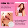 Instant Lip Filler Mask for Plumped Lips in 30 Mins with Vegan Collagen & Hyaluronic Acid - 3 Pack Korean Lip Mask Patches with 400 Dissolving Micro-Darts Tech for Instant & Long-Lasting Results view 4
