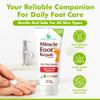 Miracle Foot Repair Cream, 4 oz Repairs Dry Cracked Heels and Feet, Diabetic-Safe, 60% Pure Ultra Aloe Moisturizes, Softens, and Repairs, Relief from Discomfort of Ingrown Toenails (2-Pack) view 2