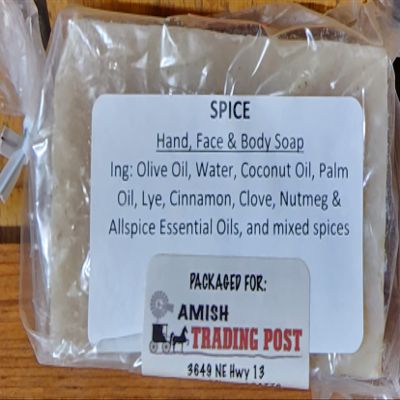 Amish Homemade Spice Soap