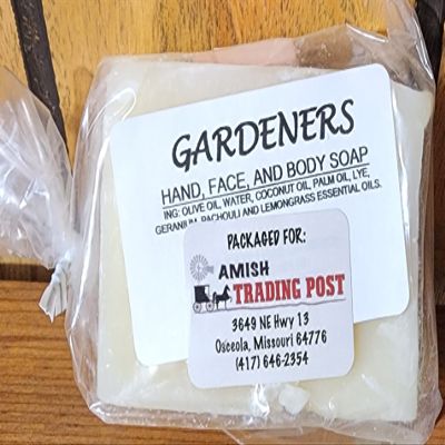 Amish Homemade Gardners Soap