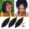 10 Inch Braiding Hair for Faux Soft Locs Crochet Braids Passion Spring Cuban Twist Hair Butterfly Loc Marley Twist Braiding Hair Extensions(3 Packs,1B) view 1