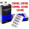 50PCS Assorted Styles RL, RS, RM, M1, Round Liner Shader Magnum (5,7,9,11,14RL) view 2