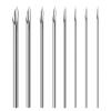 body piercing needles,WOLAYI 40PCS Mixed Piercing Needles-12g.13g.14g.15g.16g.17g.18g.20g Individualized Package 5Pcs of Each Stainless Steel Sterile(Mixed) view 1