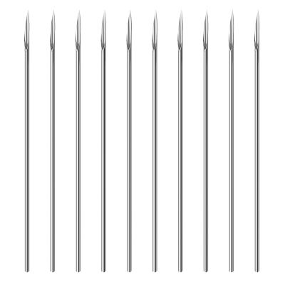 40PCS 17G Piercing Needles,Surgical Steel Sterile Disposable Surgical Steel Piercing Needles for Nose Septum Ear Trague Helix Navel Eyebrow Piercing (17G)